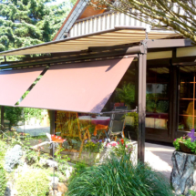 Vertikalmarkise Vertikalmarkise Objektansicht