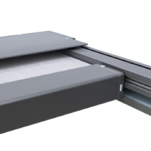 Beschattung Wintergarten wie ein Reißverschluss