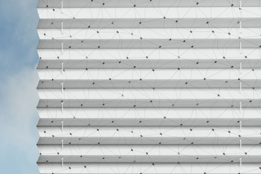 Schlafzimmer verdunkeln Plisseestoff Verdunklungsrollos