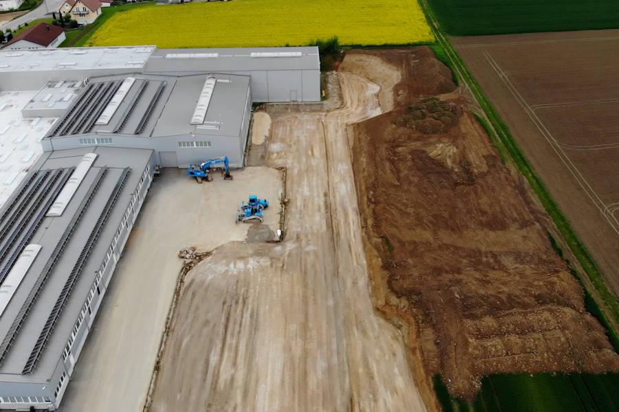 Neue-Produktionshalle